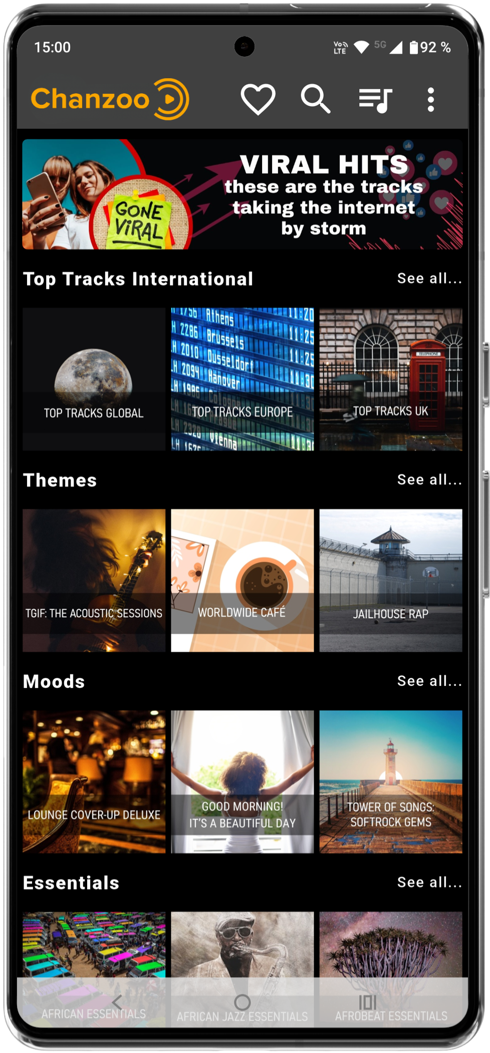 Chanzoo App Screenshot 1